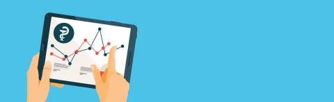 Baner tablette avec statistiques